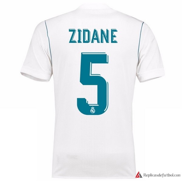 Camiseta Real Madrid Primera equipación Zidane 2017-2018